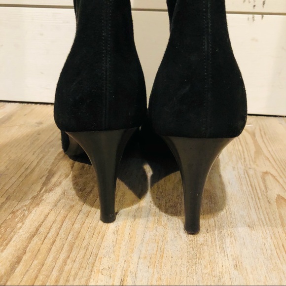 Cole Haan Knee high squared toe heeled boots size 8 - Picture 4 of 6